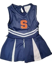Two Feet Ahead Newborn Cheerleader Dress 6 Months Syracuse Orangemen NEW