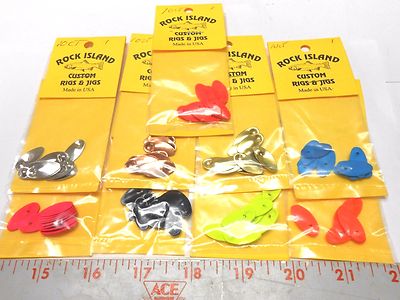 ROCK ISLAND # 1 IN-LINE SPINNER BLADES  10 CT