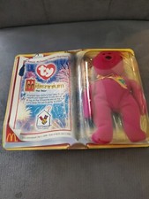 Ty McDonalds Beanie Babies Millennium Bear 2000 NEW SEALED Teenie Beanies