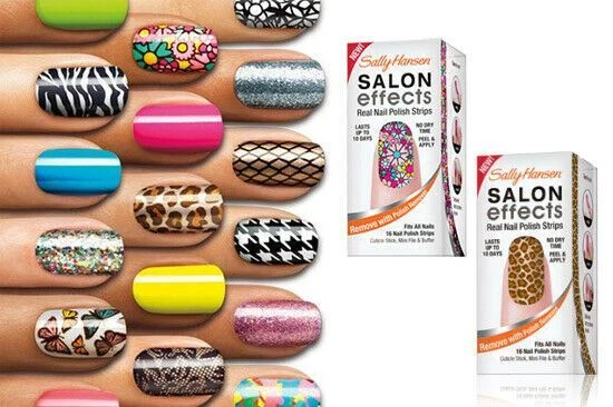 Sally Hansen SALON Effects Real Nail Polish Strips eBay