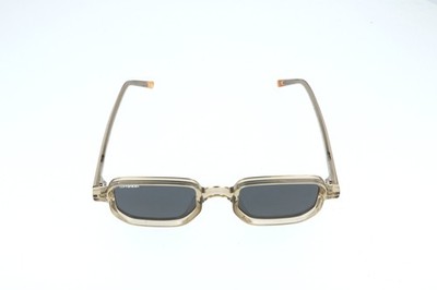 D Franklin Jiggy Crystal Geen Smoke Rect Pol Sunglasses DFSU921001 47-24-145