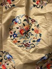 Chinese Silk Kimono Jacket Gufeng Gold Embroidered Floral Knot Closures Sz M — photo 4
