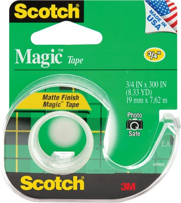 Scotch Magic Tape - 0,75 Zoll x 300 Zoll 105-3 m