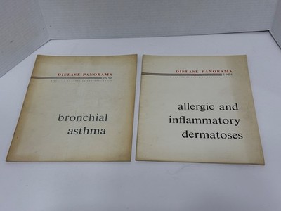 Disease Panorama by Schering Corp. 1956 - Bronchial Asthma & Allergic Dermatoses