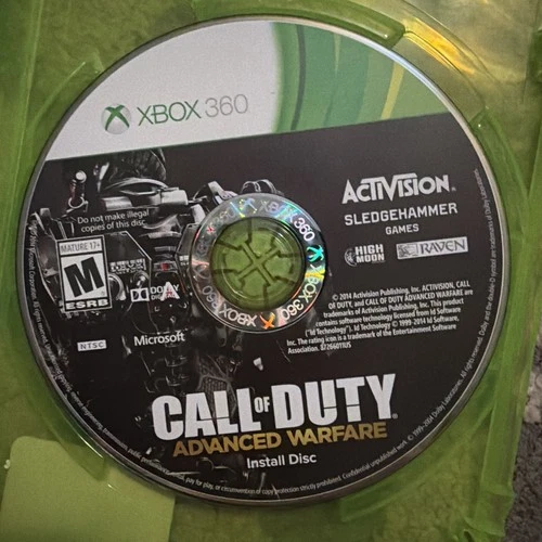 Call of Duty: Advanced Warfare (Microsoft Xbox 360, 2014) Game Only With Case