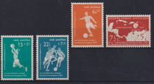 ANTYLE HOLENDERSKIE, 1957, SG362/5 TYP 64 MNH + ZESTAW GUM CV 5 £+