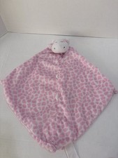 Angel Dear Pink And White Giraffe Plush Lovey