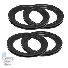 385311658 RV Toilet Seal Replacement 4-Pack - High-Grade Rubber Flush Ball
