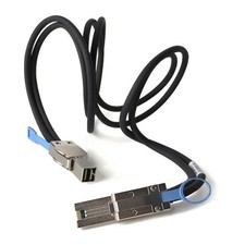 1-Meter mini-SAS HD to mini SAS SFF-8644 to SFF-8088 Cable