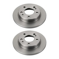 2 Bremsscheiben Hinterachse Voll Ø 67 Mm 9 Mm Valeo FüR U.A. MERCEDES-BENZ 124