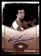 2004-05 UD Legendary Signatures Ken Linseman Auto Autograph JX4125