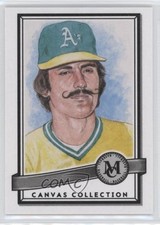 2016 Topps Museum Collection Canvas Rollie Fingers by Dan Bergren #CC-14 HOF q3o