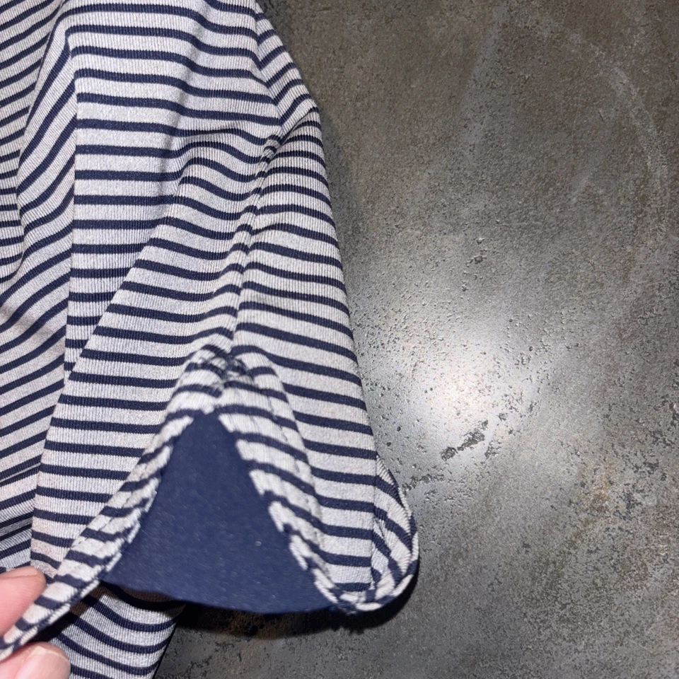 Navy Midshipmen Polo Shirt Womens 2XL Blue Gray Under Armour Naval Academy - Image 4 of 4