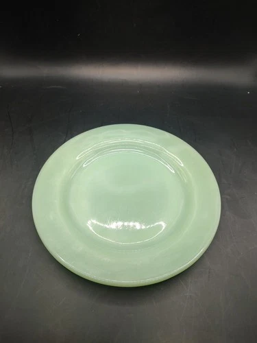 1 Vintage Fire King Jadeite Restaurant Ware 6-3/4" Bread Dessert Salad Plate