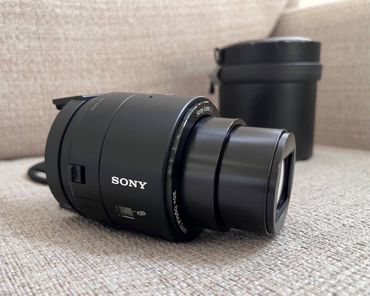 SONY Cyber-Shot DSC-QX30 20.4MP 30x Zoom Digital Smartphone Camera