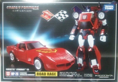 Transformers Masterpiece MP26 Road Rage Robot Mode 25cm Painted Action