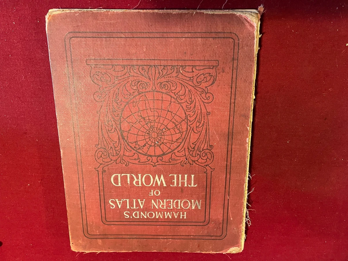 Antique World Atlas 1910-1919 Date Range for sale | eBay