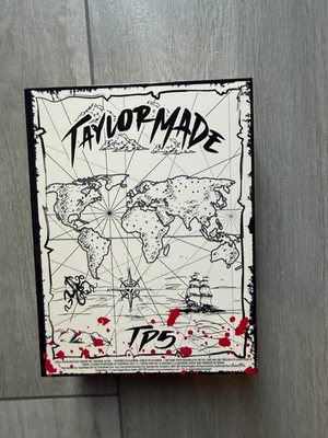 New Limited Edition TaylorMade TP5 pix Pirate Golf Balls. Sleeve Of (3).