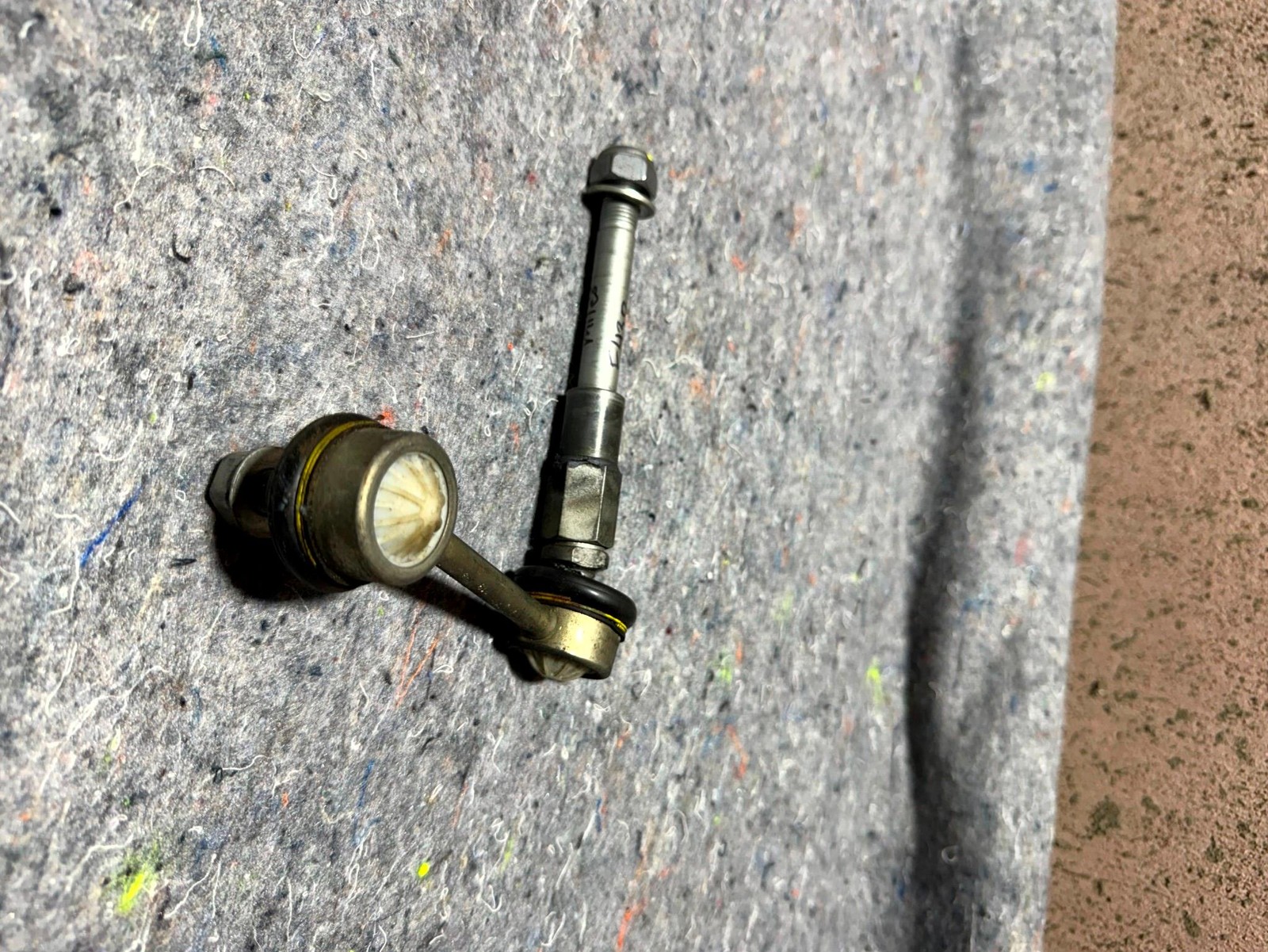 FERRARI F439 REAR SUSPENSION SWAYBAR LINK TIE ROD REAR PASSENGER SIDE OEM