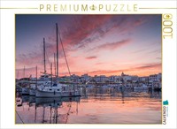 Calvendo Puzzle Sonnenuntergang Im Hafen Von Cala Ratjada | 1000 Teile Lege-Größ