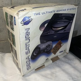 Sega Saturn Console Bundle USA Lot: OWM Controller, Wires, Tested