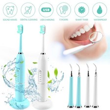 Electric Toothbrush Cordless Water Dental Oral Irrigator Teeth Cleaner Floss USA