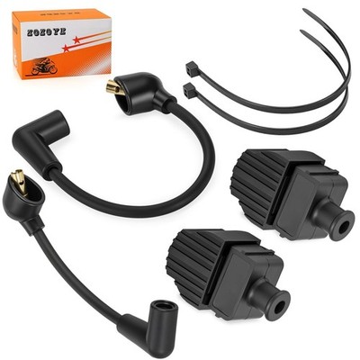 Ignition Coil W/Cable Set For Outboard Mercury 6HP 8HP 9.9HP 10HP 15HP 20HP 2...