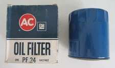 AC Delco PF 24 Oil Filter 6437462 OEM GM '59-'79 Buick,Olds,Pontiac,Amer. Motors