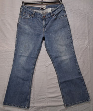 Signature by Levi Strauss  Co. Low Rise Boot Cut Jeans Women's misses 16 short