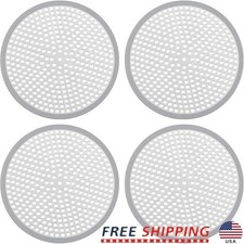 Shower Drain Hair Catcher 4PCS Stainless Steel Strainer Pet Hair Clogs New