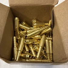 NEW BOX OF 50 RADNOR 64003931 INERT ARC GAS HOSE NIPPLES