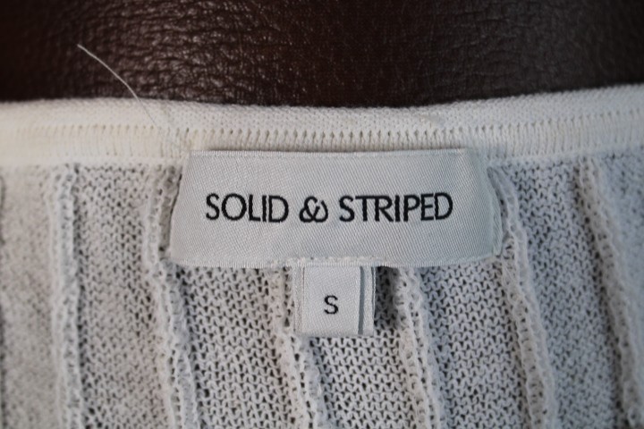 Solid & Striped White Lightweight Sweater Dress S… - image 5