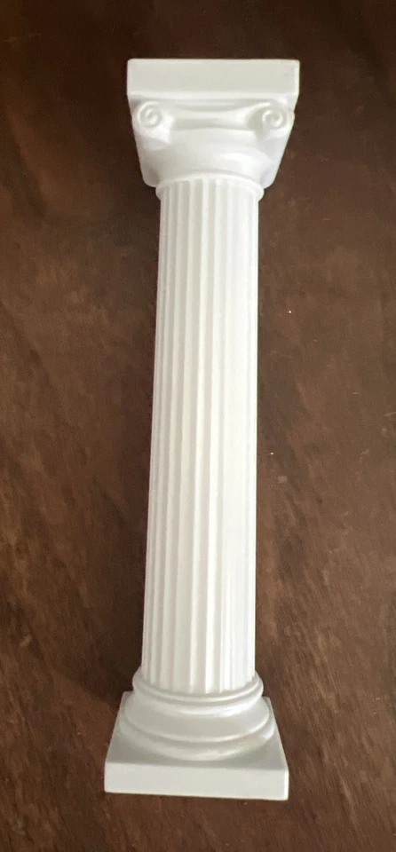 NUEVO EN CAJA Wilton 5” Griego 4 piezas Caja Pilares Pasteles en Niveles Boda Decoración Suministros Foto 3 de 4