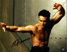 Mark Dacascos Autographed Louis Stevens Only the Strong 8x10