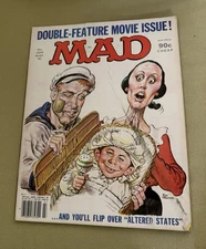 Vintage MAD Magazine No. 225 – September 1981, Double-Feature Movie Issue