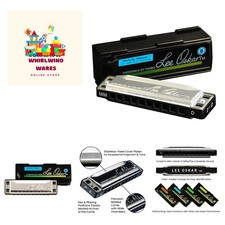 Versatile Melody Maker Harmonica in Key of D   Lightweight  Durable with Case