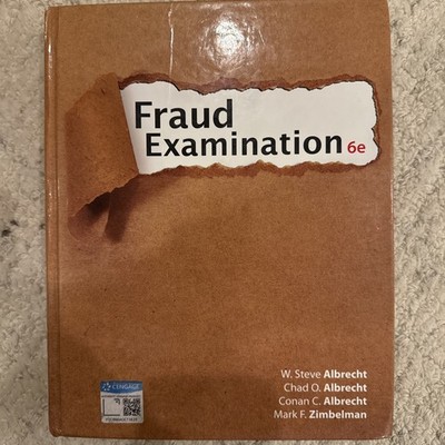 Fraud Examination 6th Edition 6e Albrecht
