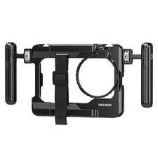 NEEWER PA017 Smartphone Video Rig with Handles 67mm Filter for iPhone S23