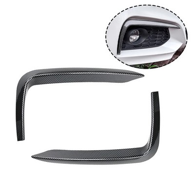 2x Front Bumper Aero Flaps For BMW 2 Series F22 Coupe M-Sport 14-21 Carbon Look