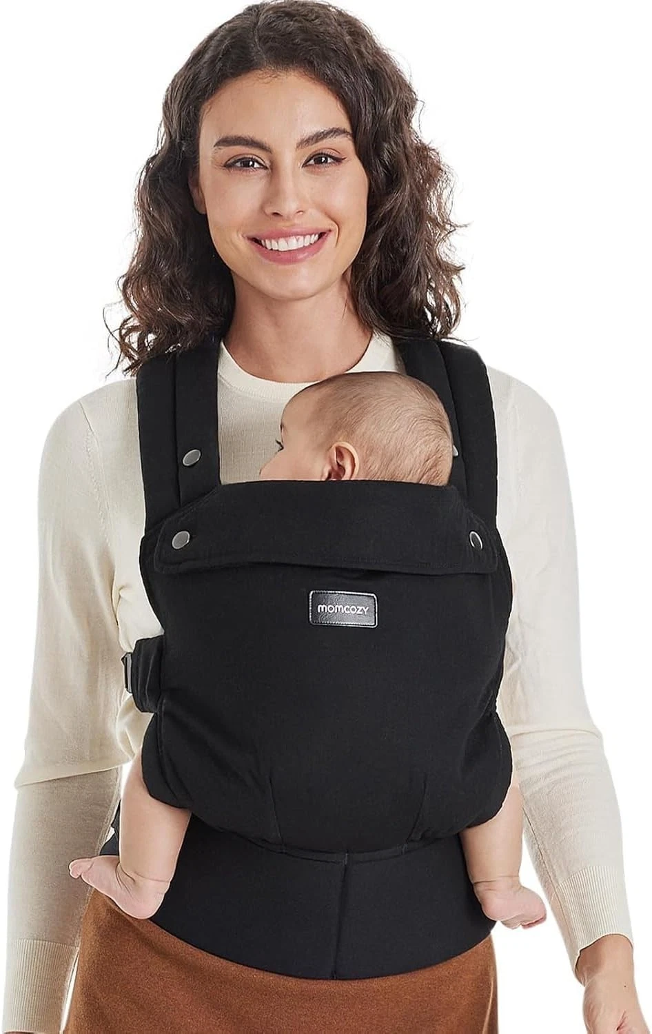 Momcozy Baby Carrier - Pure Cotton Carrier for 3-24 Months, Effortless (5B)