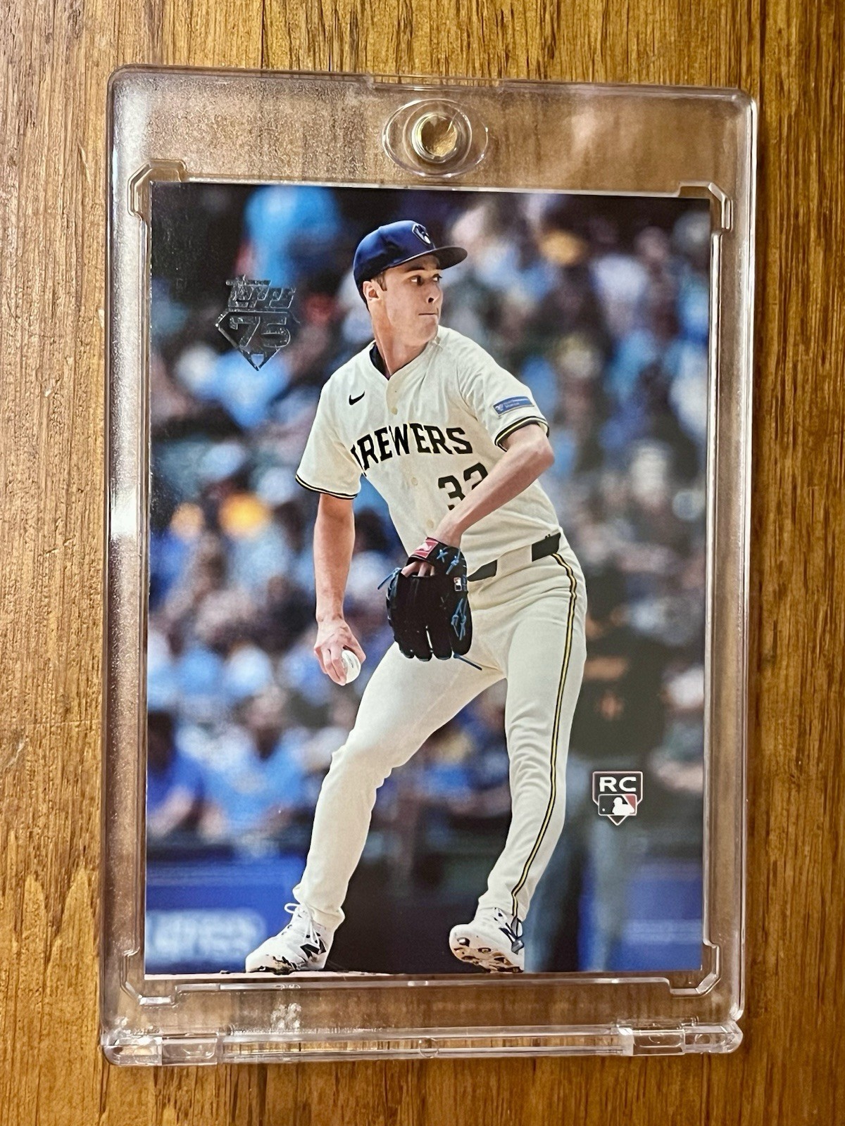 2026 Topps Jacob Misiorowski RC True Photo Variation SSP Rookie #10 Brewers