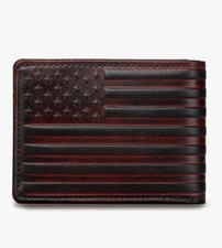 Full Grain Leather Wallets for Men, Bifold Wallets for Men 12 Slots
