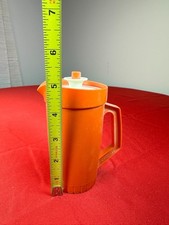 Original Collectible VTG Tupper toys vintage pitcher orange 1399-23