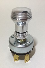 Custom 2 Speed Wiper Dashboard Switch With Art Deco Style Knob Bezel
