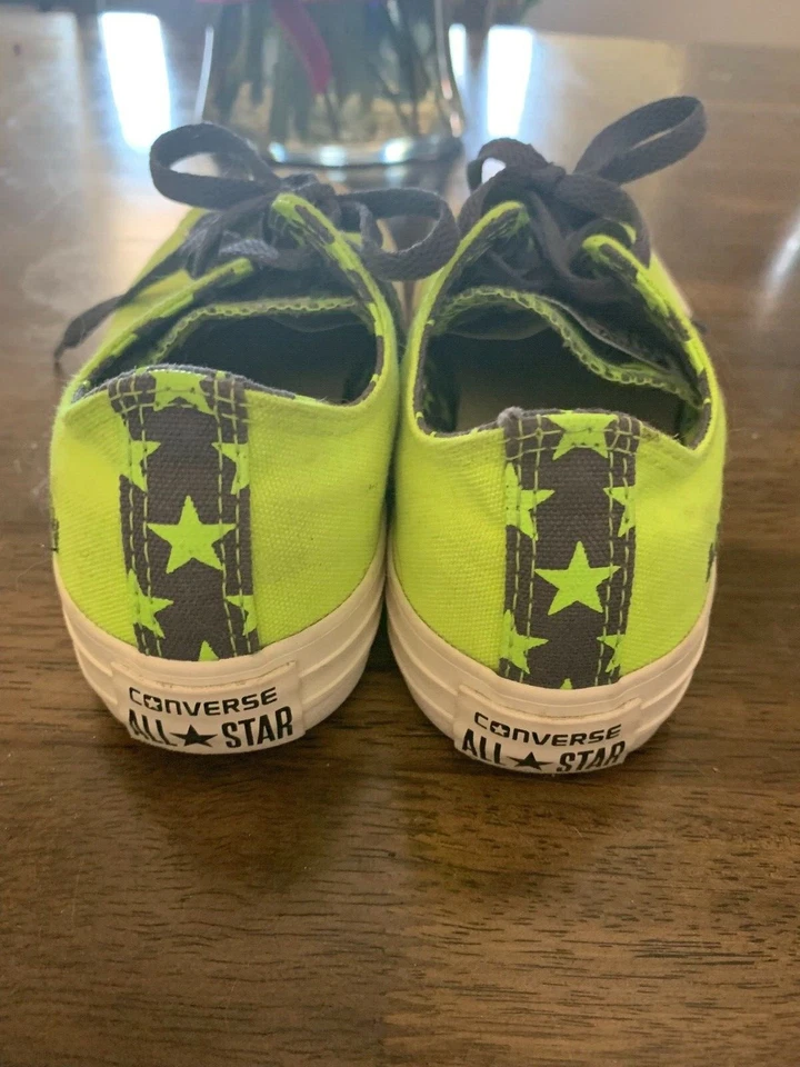 CONVERSE ALL STARS GIRL'S YOUTH SIZE 3 CANVAS CUSTOM "ADDISON" NAME  — 第 3/4 张图片