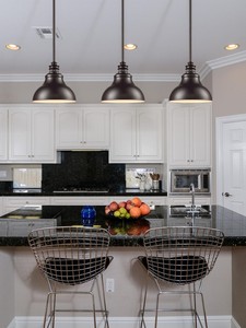 Industrial Metal Stem Pendant Light for Kitchen Island ...