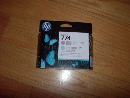 2021 GENUINE HP #774 Lt Magenta/Lt Cyan PRINTHEAD P2V98A DESIGNJET Z6610 Z6810