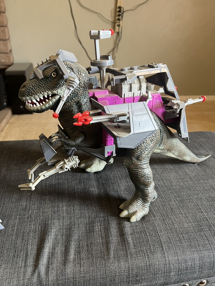 Dino Riders TYCO Vtg 1980's T Rex Tyranasaurus Rex Almost Complete With Box