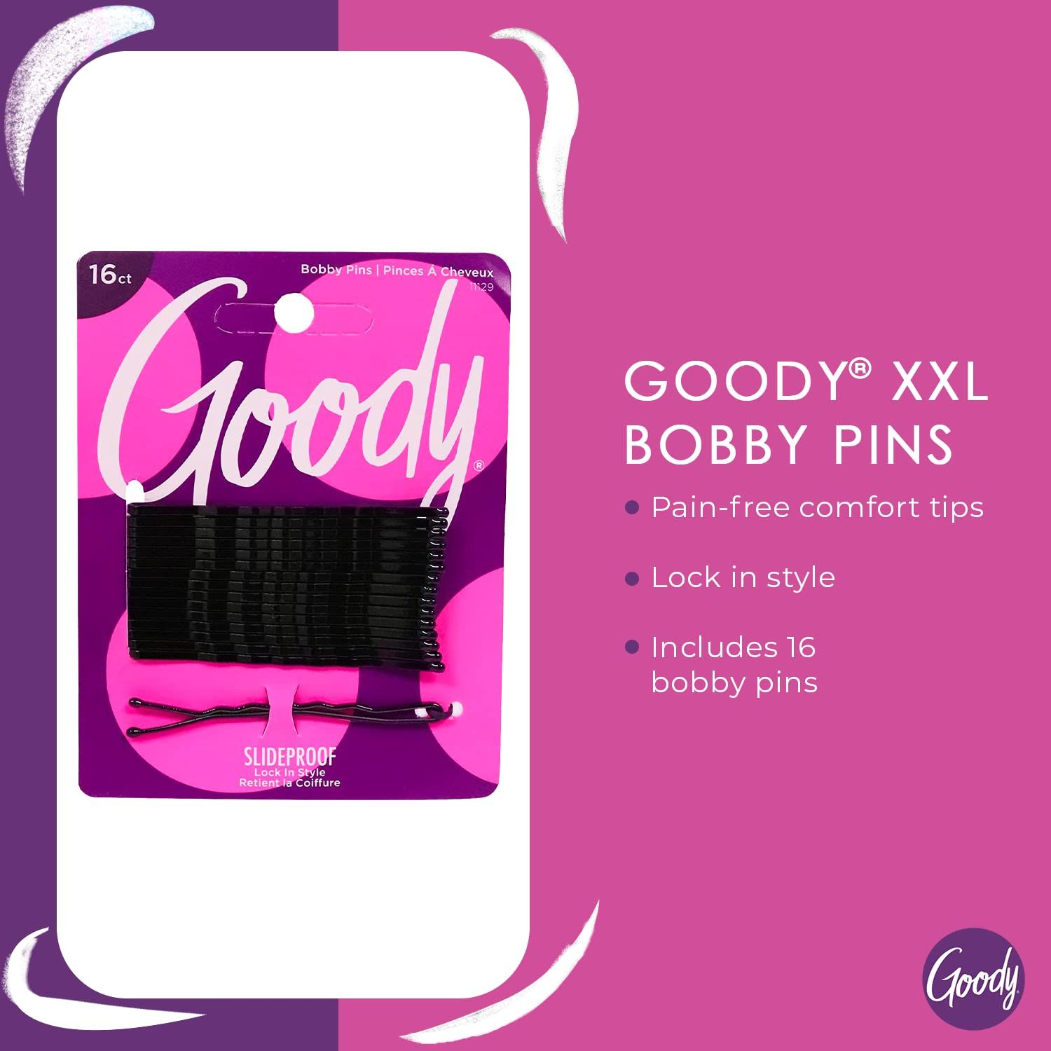 Goody Women's Slideproof XXL Bobby Pin 16ct May Vary for sale online eBay