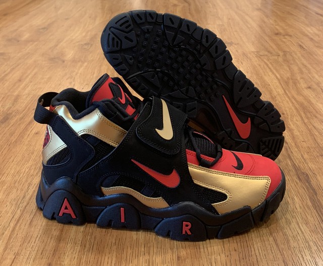 nike air barrage mid 49ers